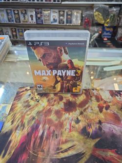 Max Payne 3 PlayStation 3 Complete Tested And Working