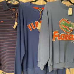 Three Men’s Long Sleeve, Florida Gators, Warm, Sweatshirts, See Description