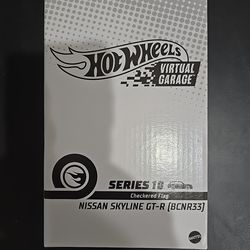 Hot Wheels Nissan Skyline GT-R (BCNR33) Virtual Garage Series 10, Mattel Sealed!