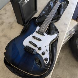 Guitar And Amplifier 