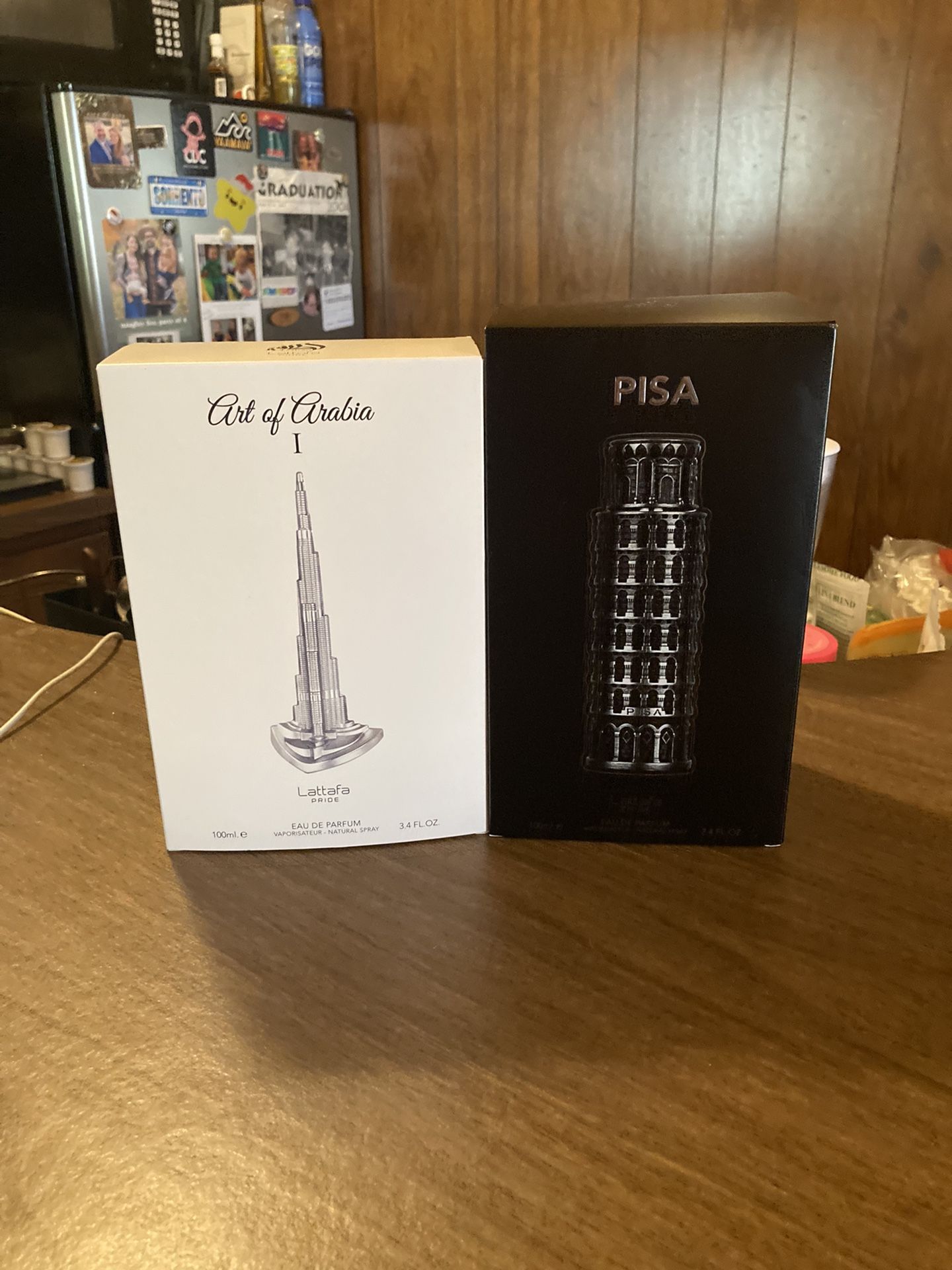 Lattafa Art Of Arabia I (Louis Vuitton Imagination) & Pisa (Louis Vuitton Afternoon Swim) Men's Fragrances