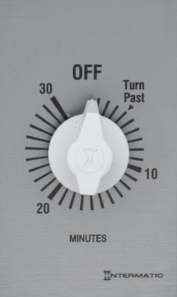 Intermatic FF Series Commercial Auto-Off Timer, SPST (30 Minutes)