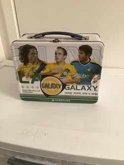 L.A. Galaxy (4-Time) MLS Cup Soccer Champions Lunch Box...(New)...
