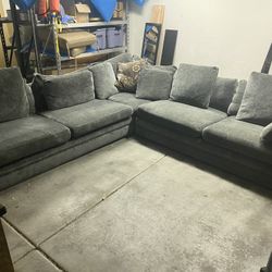 Huge L-shape Deep Cushion Couch