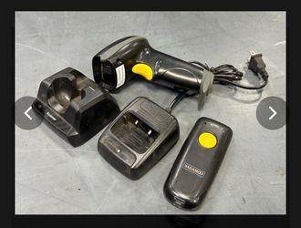 NADAMOO Wireless Barcode Scanner Kit with Charging Cradle & USB Receiver