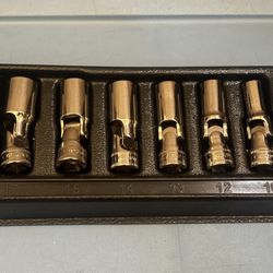 Snap-on Tools  6 pc 3/8" Drive 6-Point Metric Flank Drive® Deep Universal Socket Set