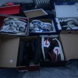 5 Pairs Of Shoes 