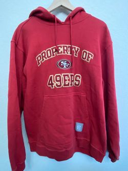 Vintage Reebok NFL San Francisco 49ers Gridiron Classic Property Of Heavyweight Hoodie M