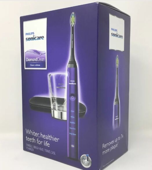 Philips Sonicare Diamond Clean Classic Electric Toothbrush HX9371/71 - Amethyst