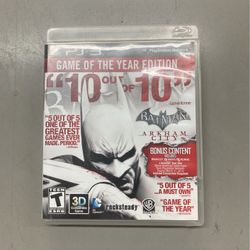 Batman Arkham City PS3
