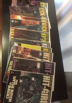Kick Ass and Hit Girl comics