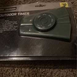 Brand New In Box Outdoor Timer Originally $10