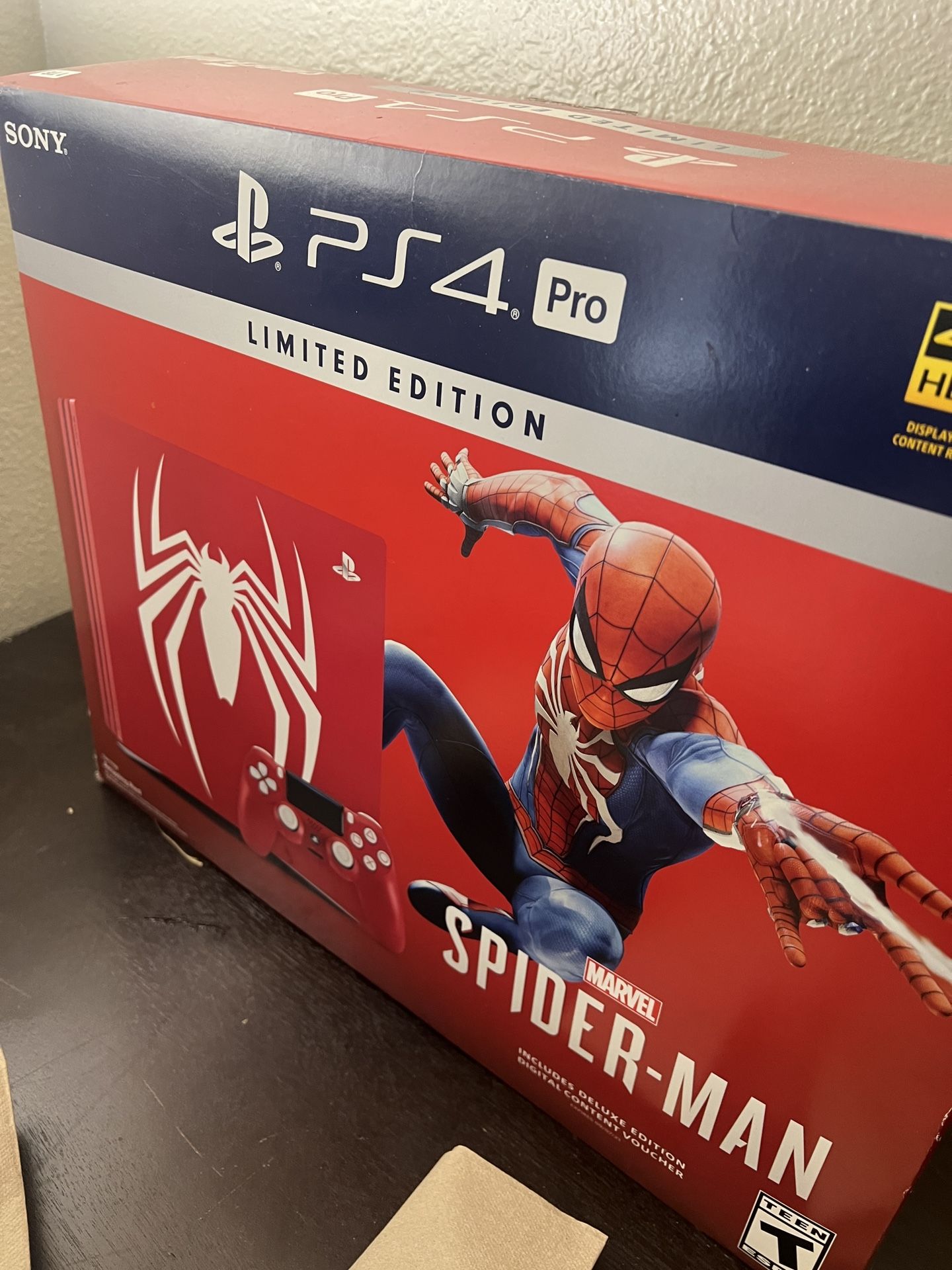 PS4 Spider Man Edition