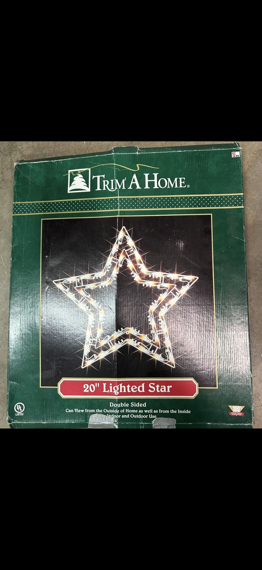 Trim A Home 20" Lighted Star