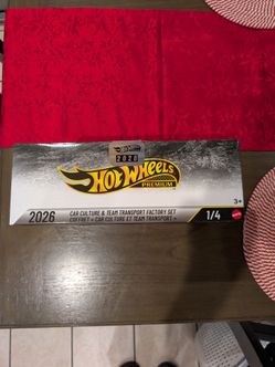 Title

2026 Hot Wheels Car Culture & Team Transport Factory Set 1/4 *Factory Sealed*