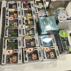 Rick And Morty Funko Pop Collection
