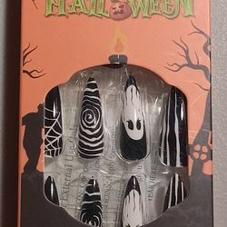 Press On Nails Long Halloween Themed