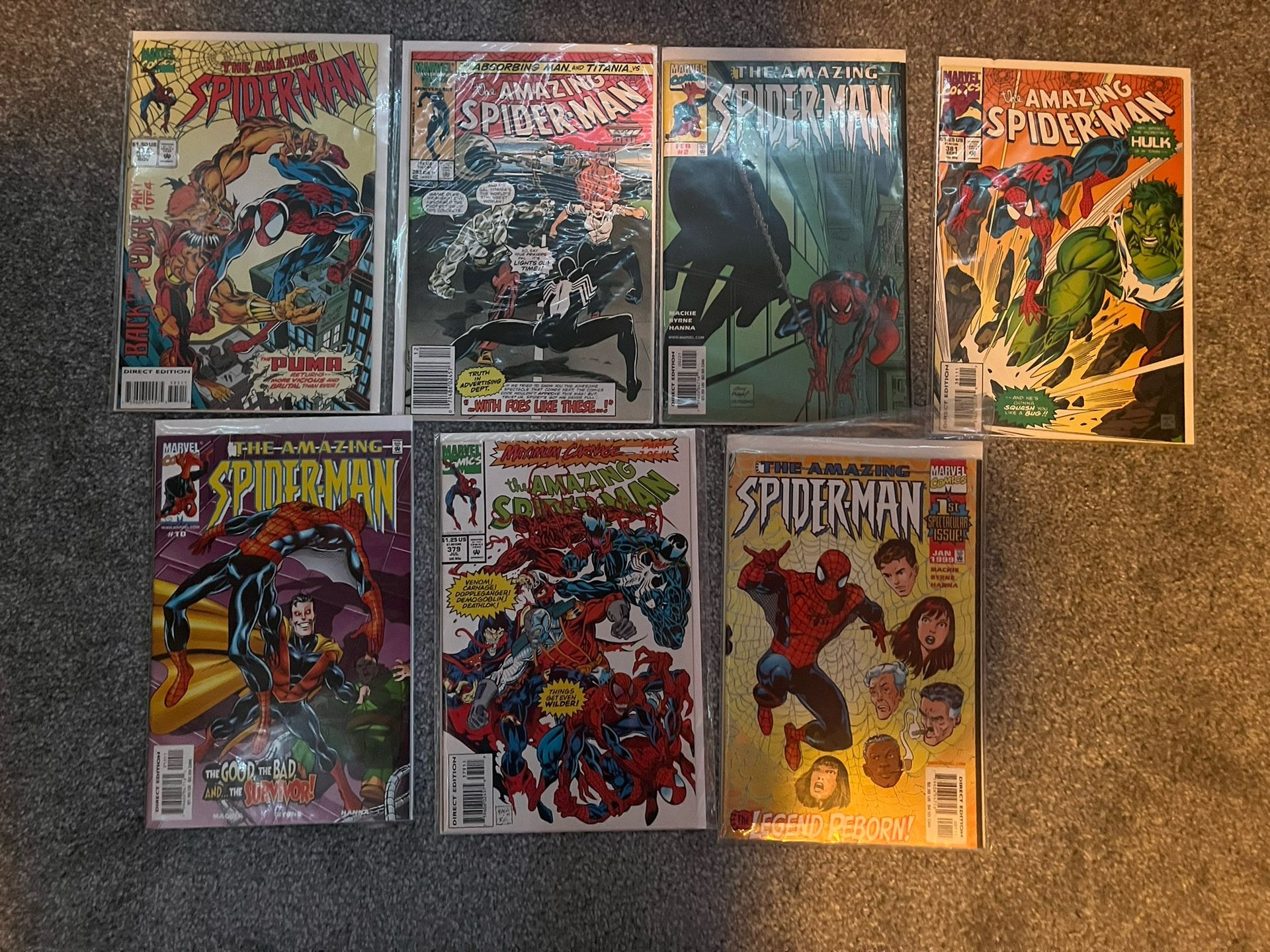 Spider-Man Marvel Comic Book Collection
