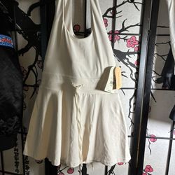 Halter Logistics Dress 