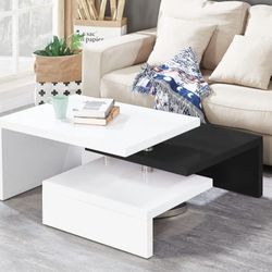 Coffee Tables White Black 