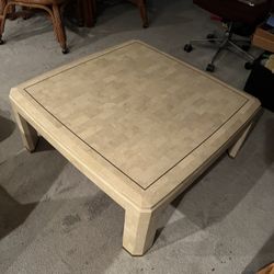 Square Wood Table - Nice!