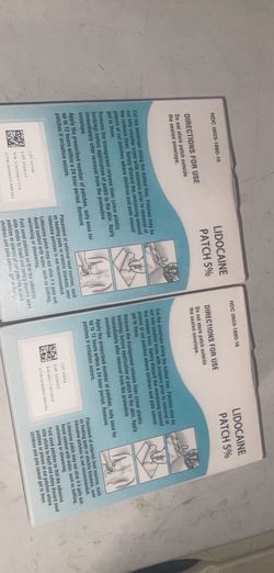 5% Lidocaine Patches 