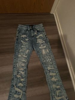Stacked jeans