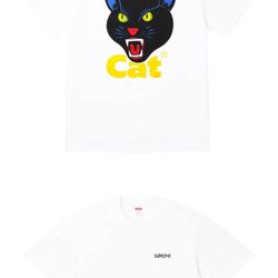 Supreme Black Cat Tee 