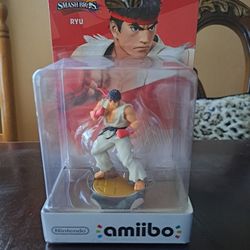 Super Smash Bros Ryu Amiibo
