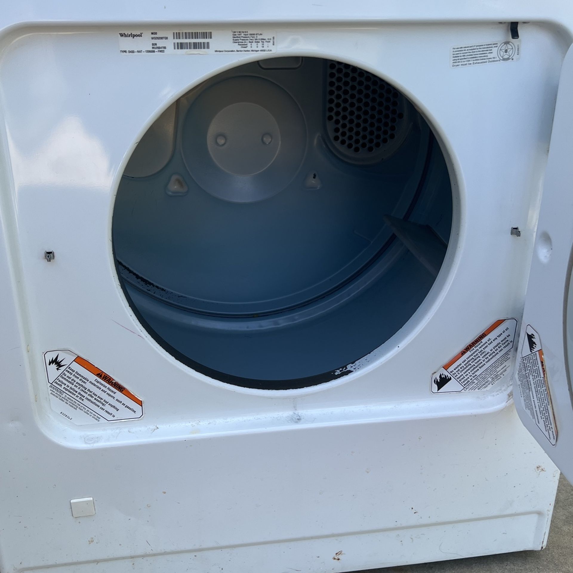 Gas Hook Up Dryer for Sale in Clovis, CA OfferUp