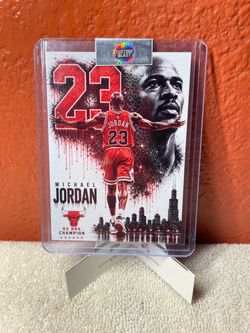 Michael Jordan art card