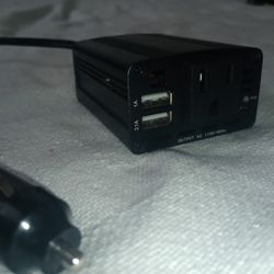 Car Input To Prong & USB