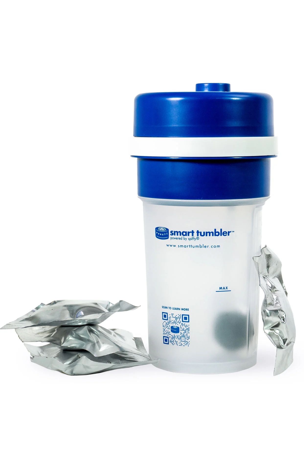 NEW Spiffy Smart Tumbler Starter Pack - Car Odor Elimination Tablets & Charger