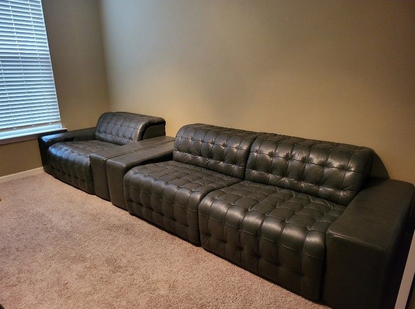 Leather Power Reclining Furniture