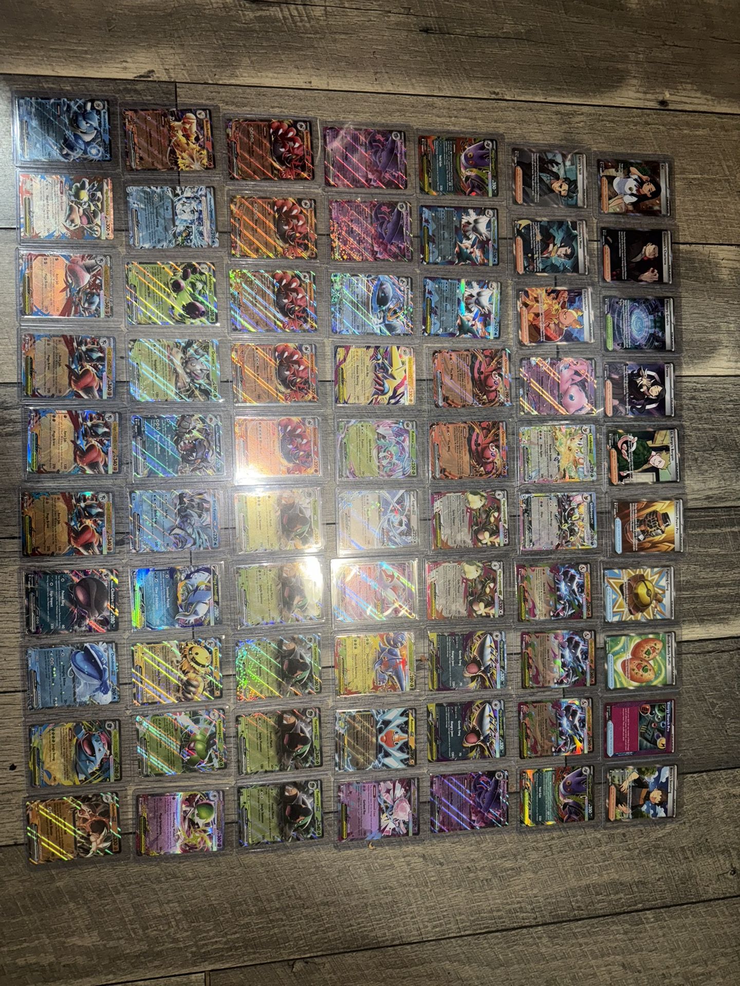 70 Pokémon EX Cards