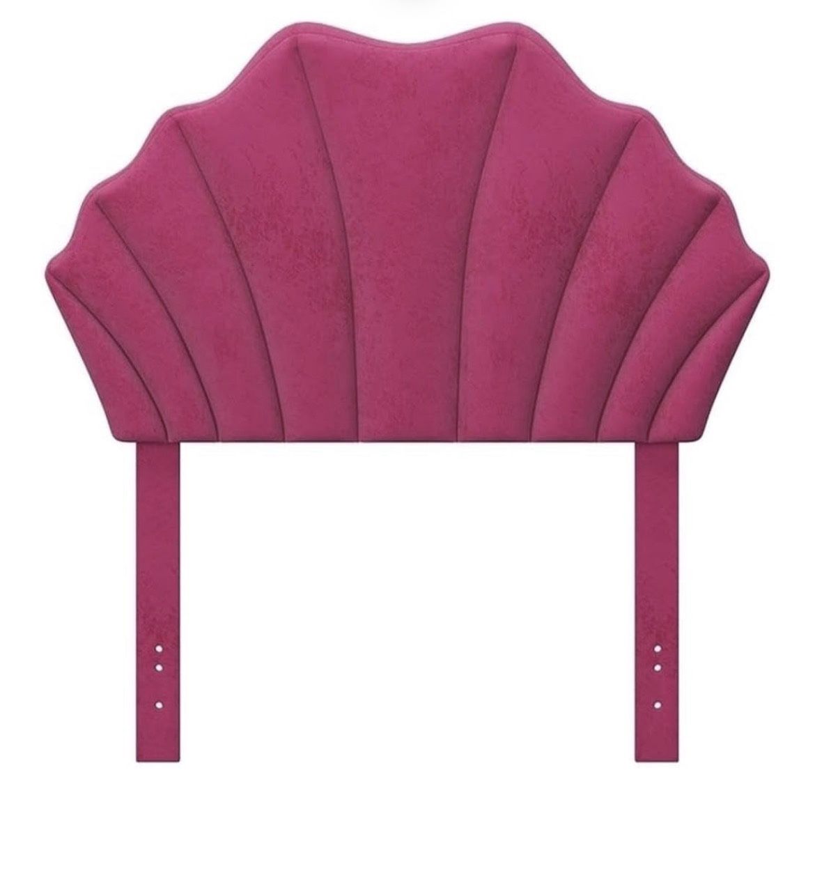 Hillsdale Elina Furniture Fabric upholstered headboard, single size, pink