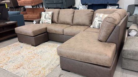 Ashley Castille Way 2 piece Sectional - Deal for Piece on Display