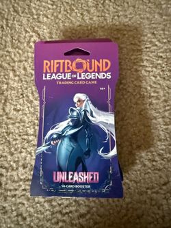 Riftbound unleashed booster sleeve