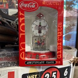 Coca Cola Anniversary Clock 2002