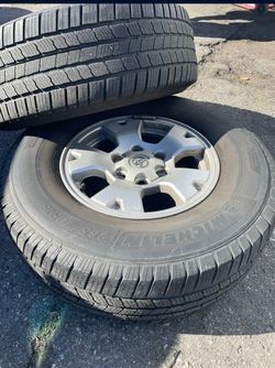 Toyota Tacoma rims and tires