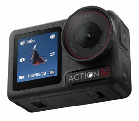 DJI Osmo Action 5 Pro Standard Combo, Waterproof Action Camera 1/1.3" Sensor, 4K/120fps Video, Subject Tracking, Stabilization, Dual OLED Touchscreens
