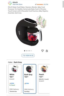 EVLAs Baby food maker