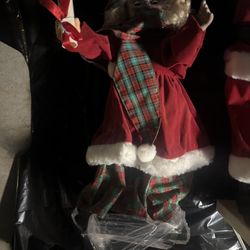 Christmas Antique Light Up Animated Characters