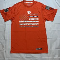 CLEMSON TIGERS COLOSSEUM ATHLETIC MOISTURE WICKING  T-SHIRT SIZE-M