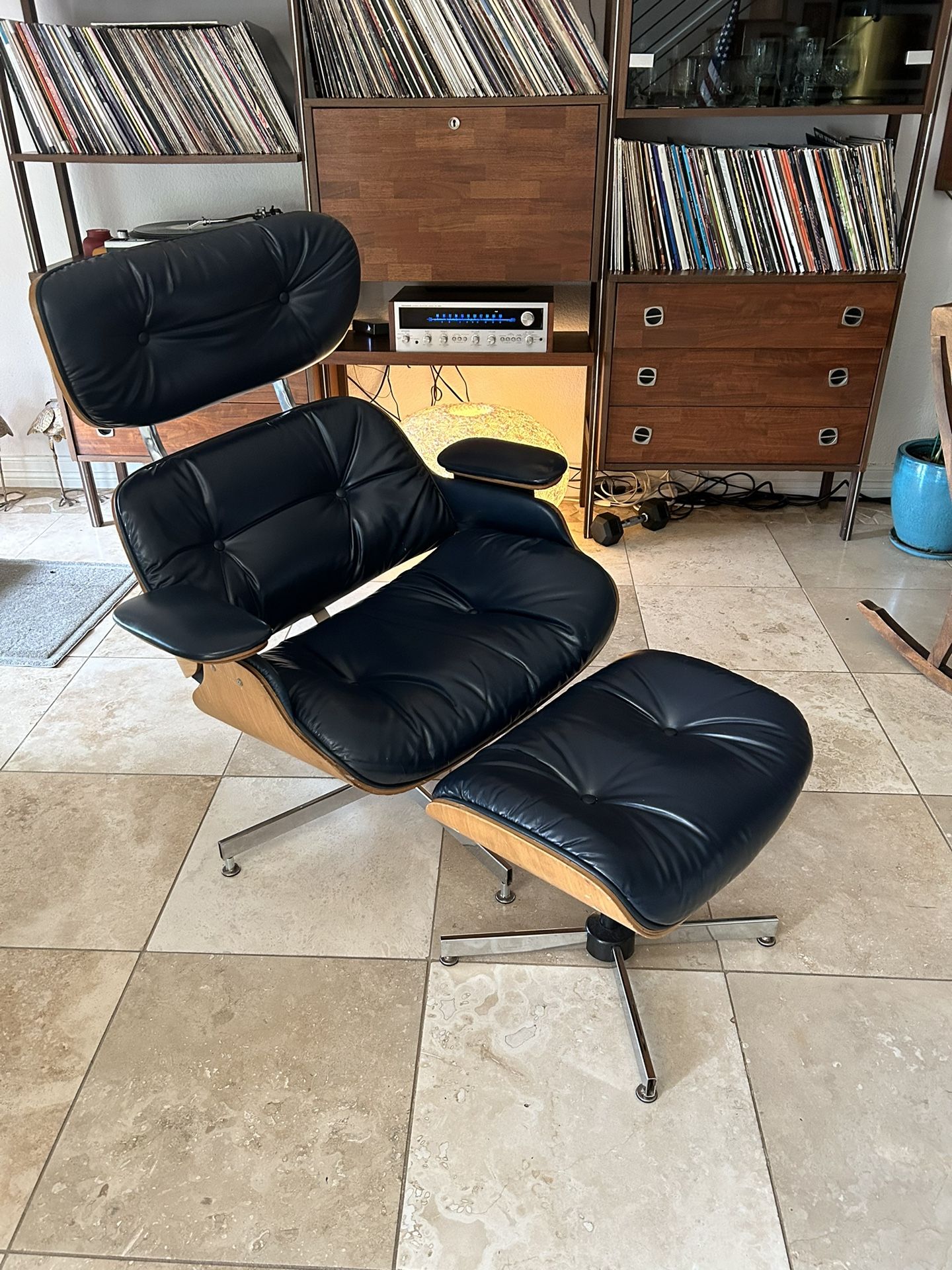 Eams By Plycraft Lounge Chair With Ottoman