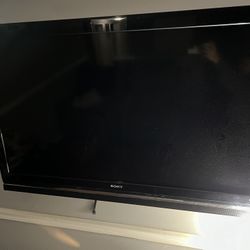 52 Inch Sony Bravia, No Stand, Not Smart tv