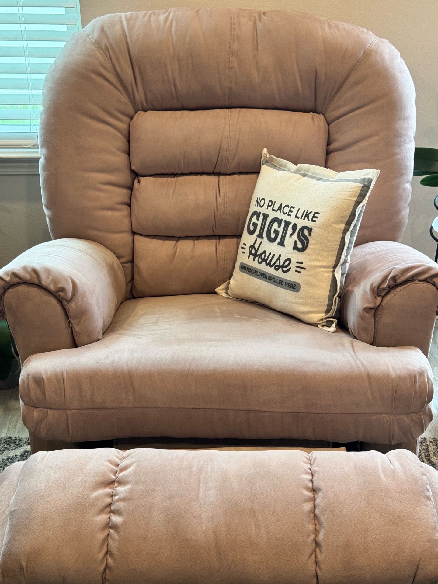 Ashley sofa recliners on both ends and Ashley rocker reclining chair