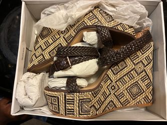 Brand new wedge heels size 10