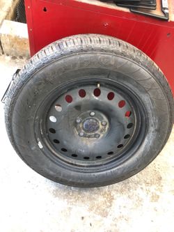 Spare tire for jeeps