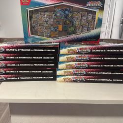 Lucario Ex and Tyranitar Ex Premium Collection